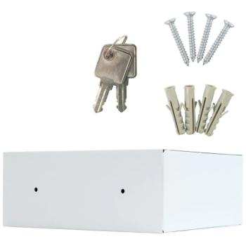 Rottner Wertfach Home Case 1 Zylinderschloss lichtgrau T06370
